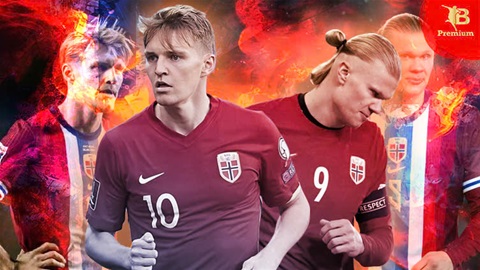  Haaland, Odegaard và cơ hội đổi đời ĐT Na Uy 